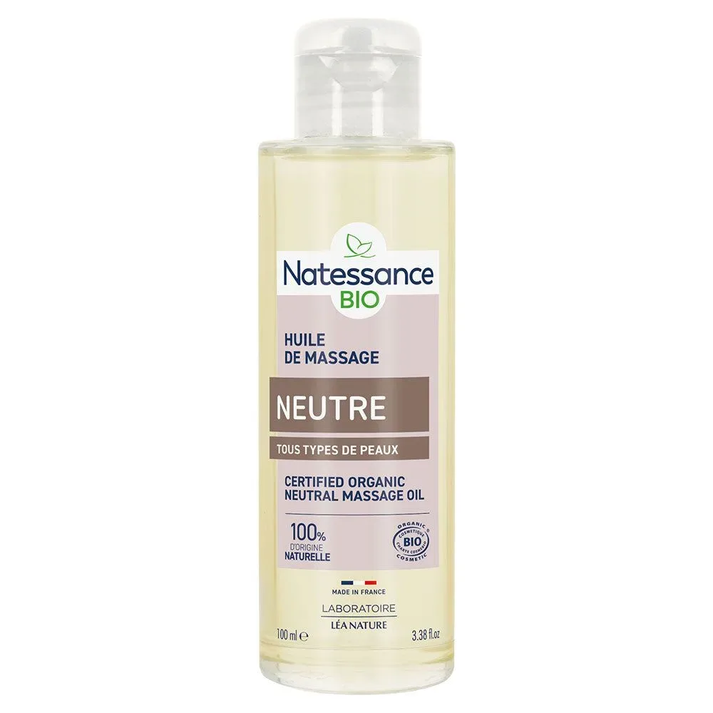 Natessance Neutrales Bio-Massage- und Pflegeöl
