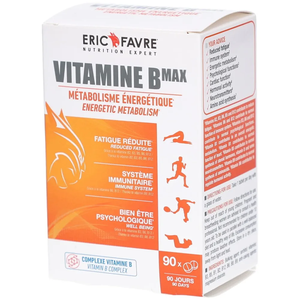 Eric Favre Vitamine B max - Energiestoffwechsel