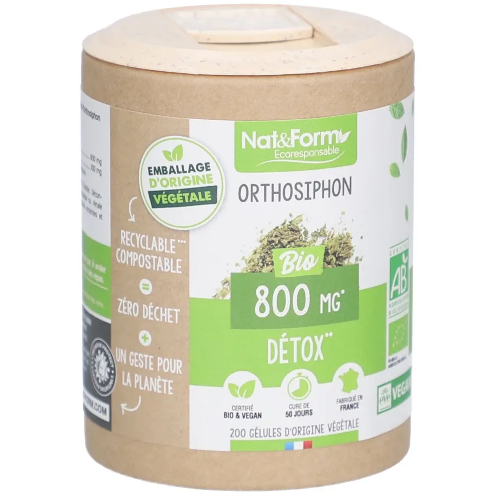Nat&Form Bio-Orthosiphon in Kapseln