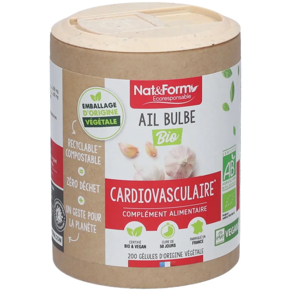 Nat&Form Ail bulbe bio en gélules