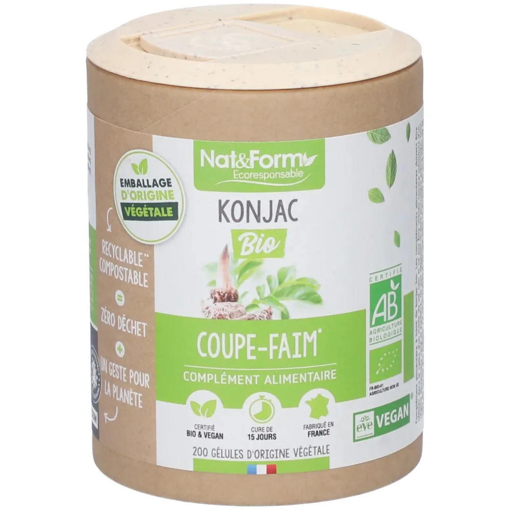 Nat&Form Konjac Bio in Gelatine