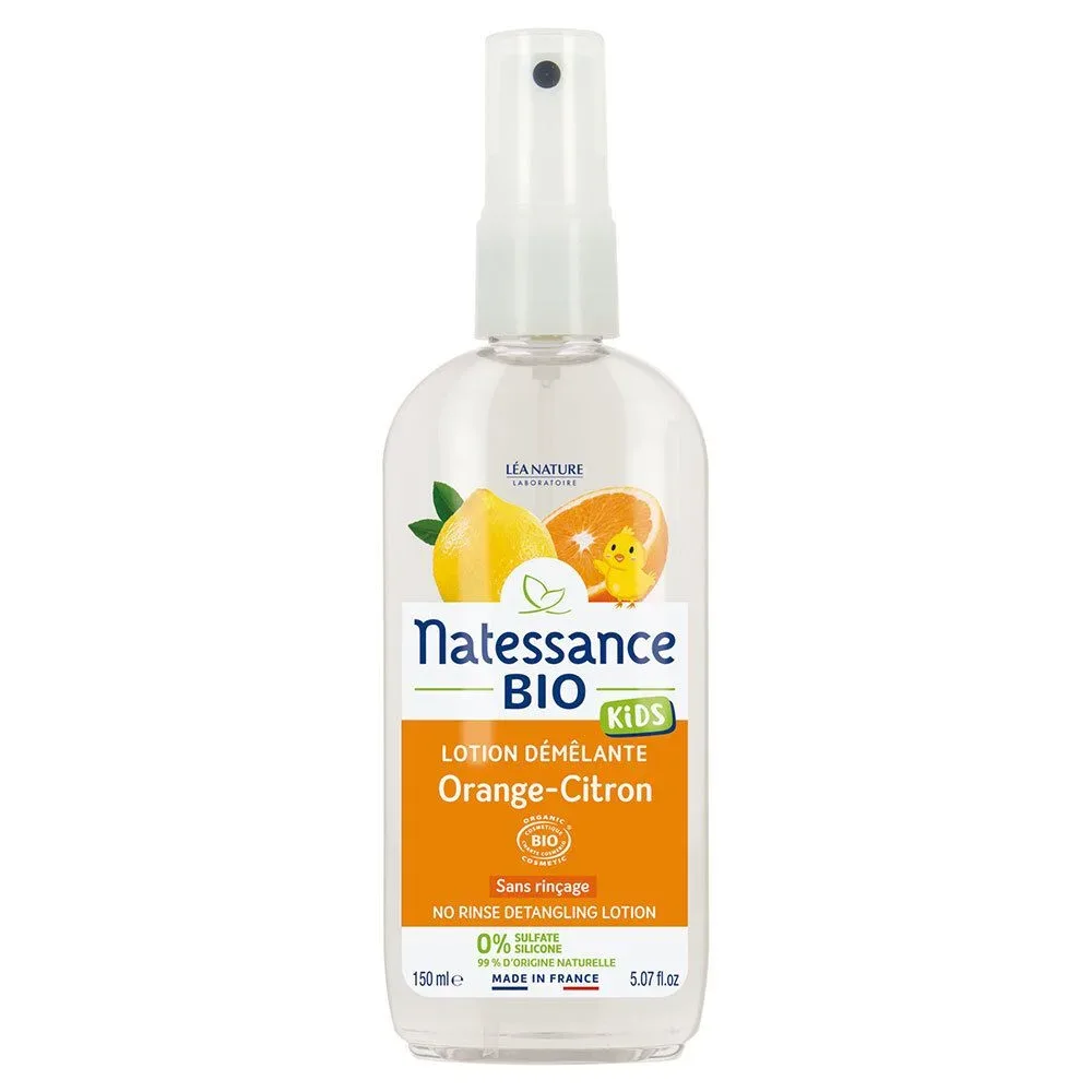 Natessance Kids Spülung ohne Ausspülen Bio Orange Zitrone