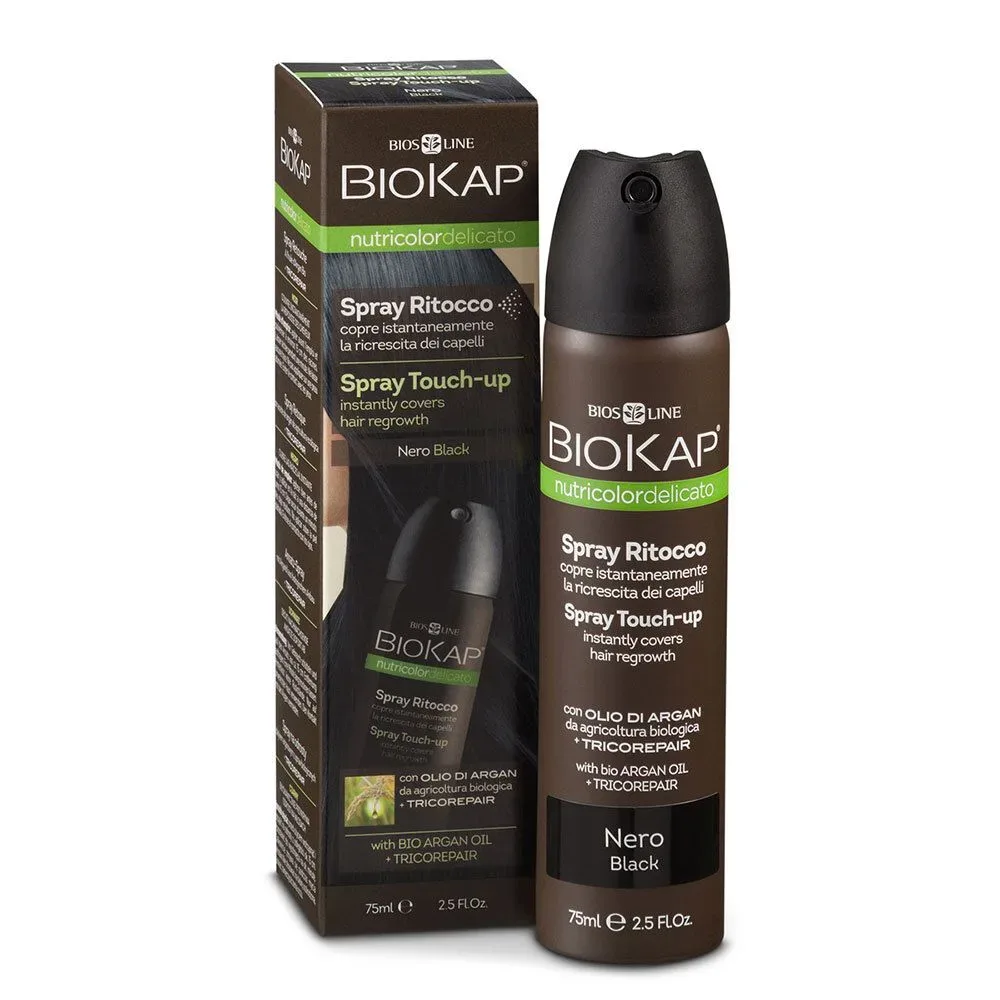 Biokap Nutricolor Delicato Spray Retouche Färbung Noir