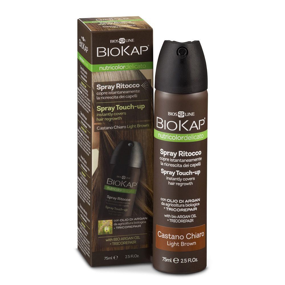 Biokap Nutricolor Delicato Spray Retouche Färbung Châtain Clair