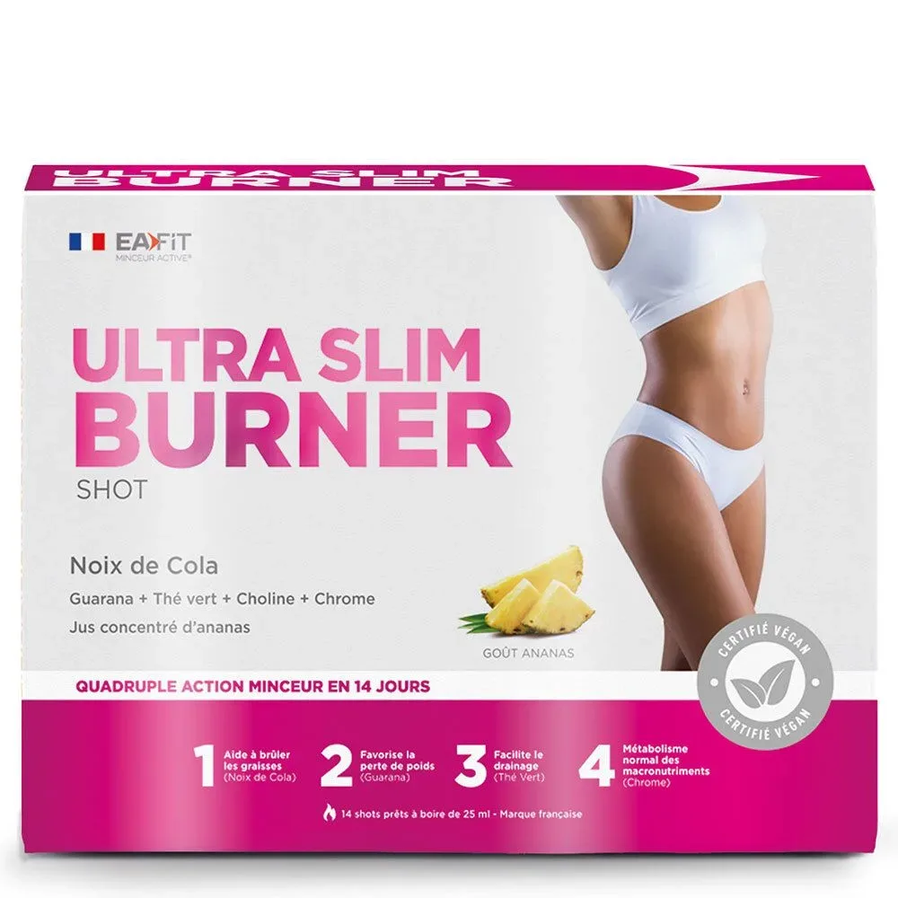 Ea-Fit Ultra Slim Burner Shot Trinklösung - Ananasgeschmack