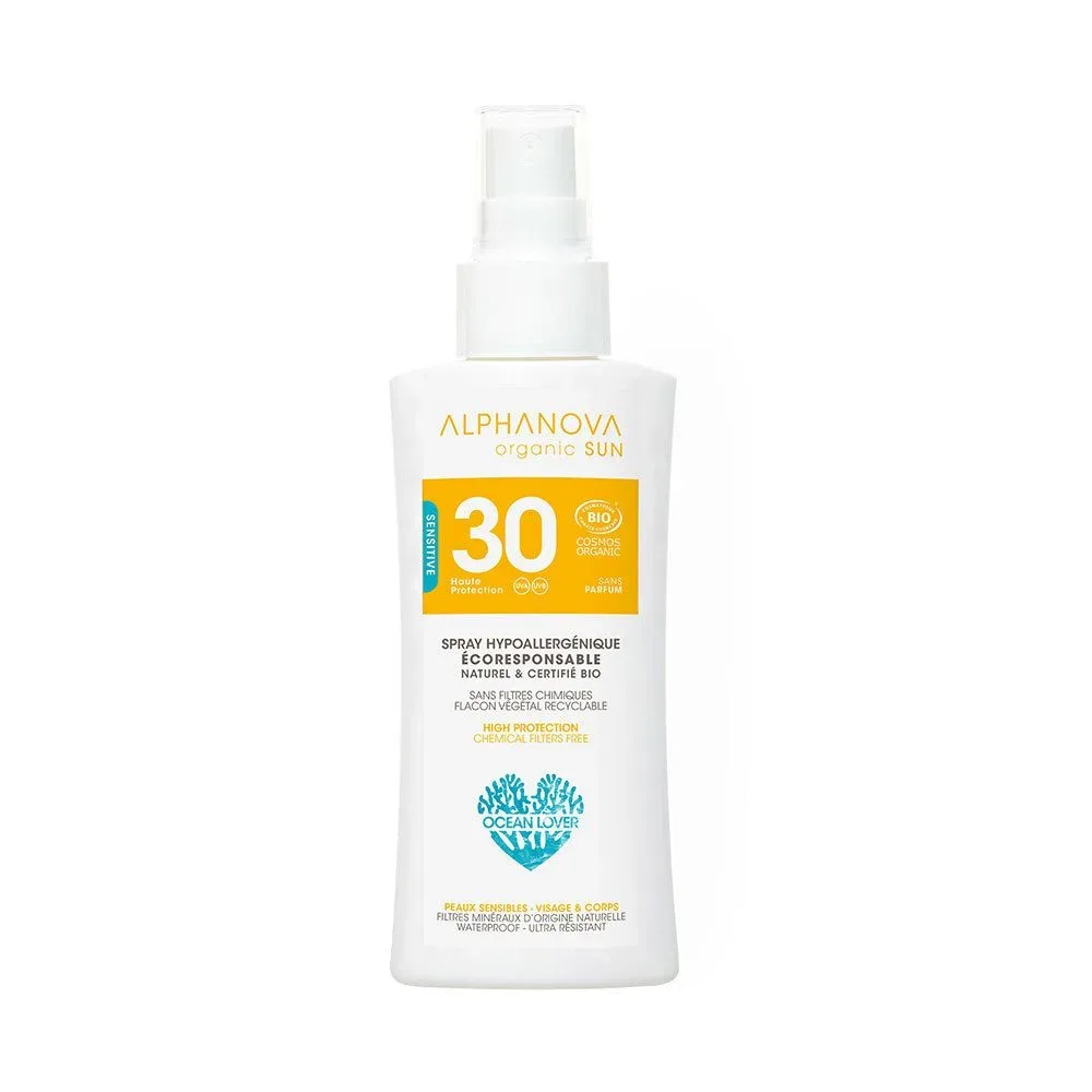 Alphanova - Sonnenschutzspray SPF 30 Bio Empfindliche Haut