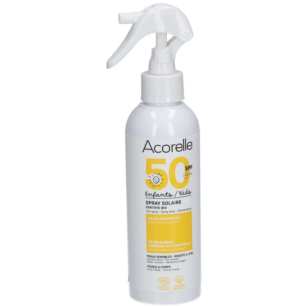 Acorelle Sonnenspray Kinder LSF50 (150ml)
