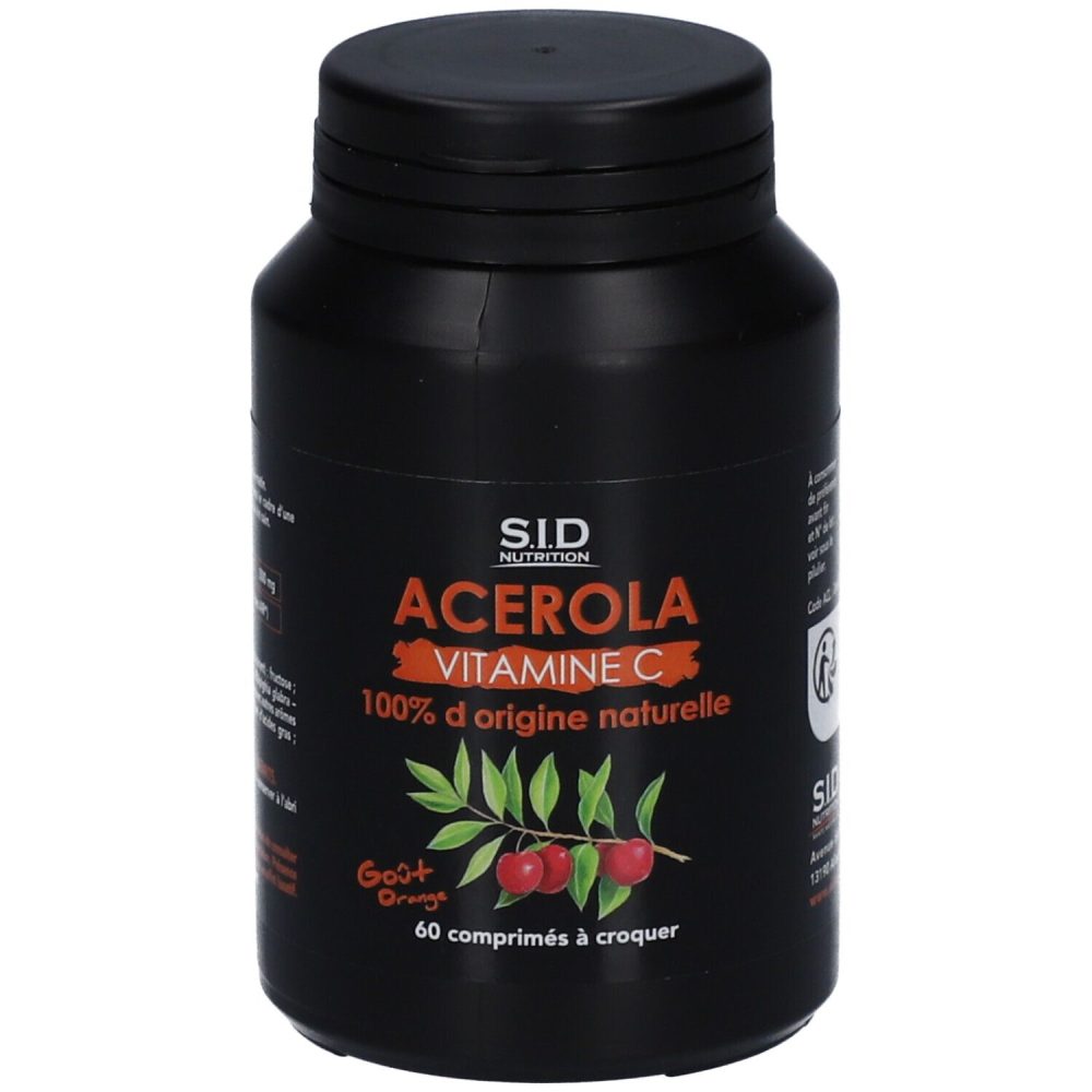 S.i.d Nutrition Acerola Vitamin C 60 Tabletten