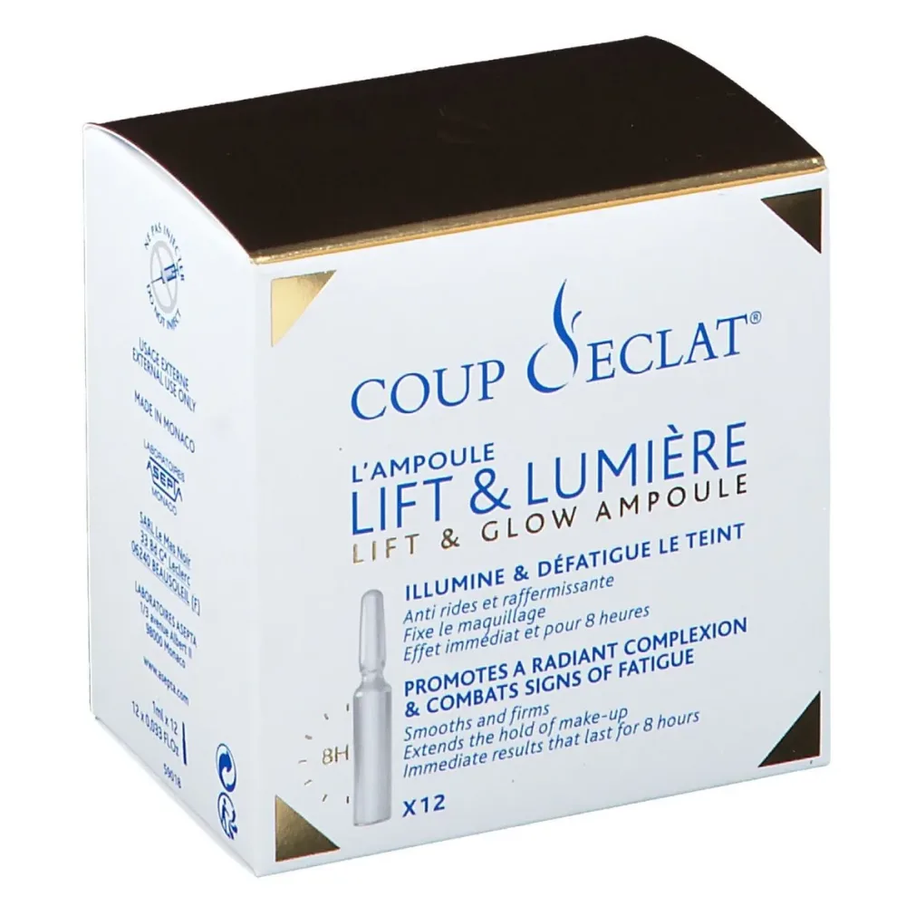 COUP D'ECLAT Die Ampulle Lift & Glow (12 x 1ml)