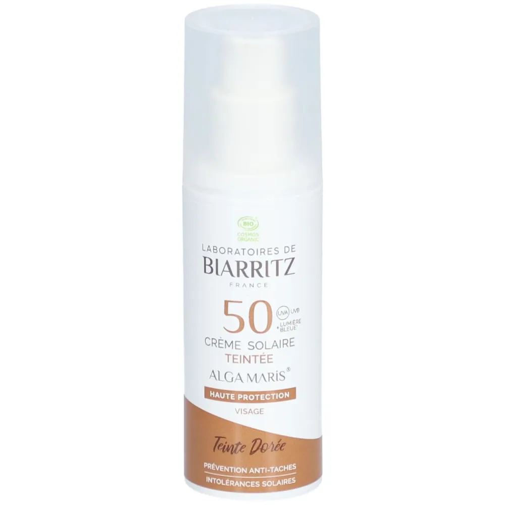 Laboratoire de Biarritz Getönte Sonnencreme Spf50 - Goldfarben