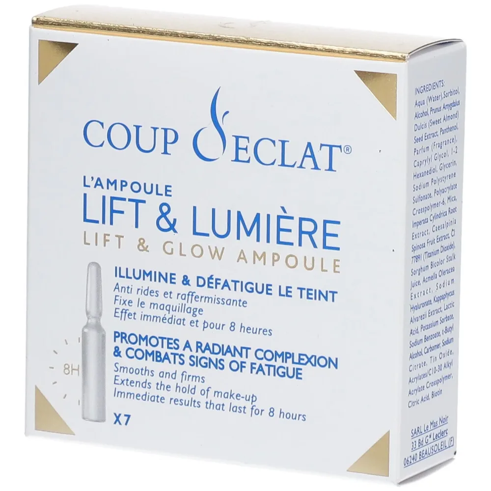 COUP D'ECLAT Die Ampulle Lift & Glow (7 x 1ml)