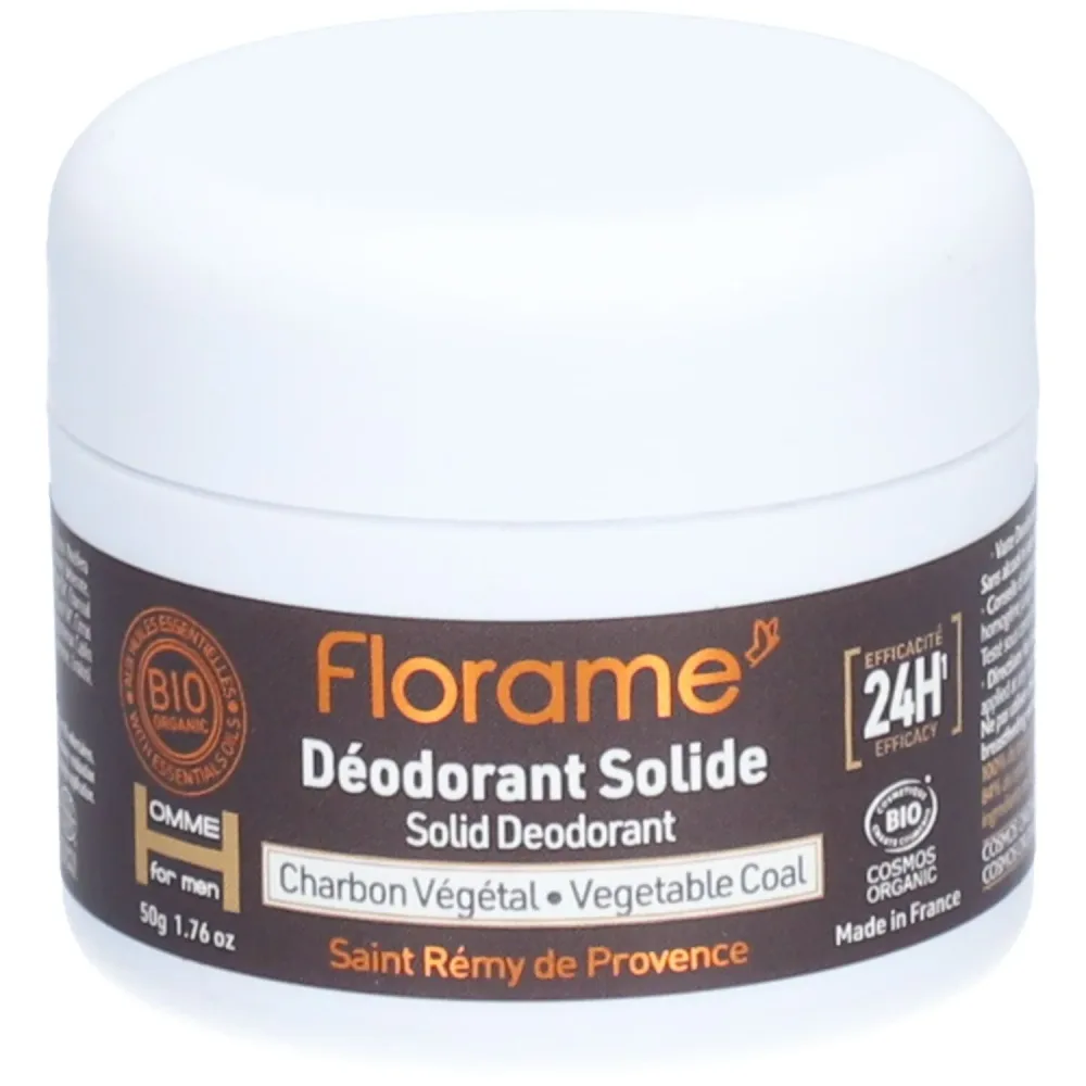 Florame Deodorant Mann Pflanzliche Kohle