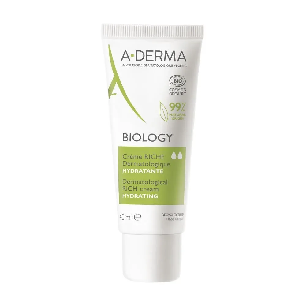 A-Derma Biology Reichhaltige dermatologische Feuchtigkeitscreme