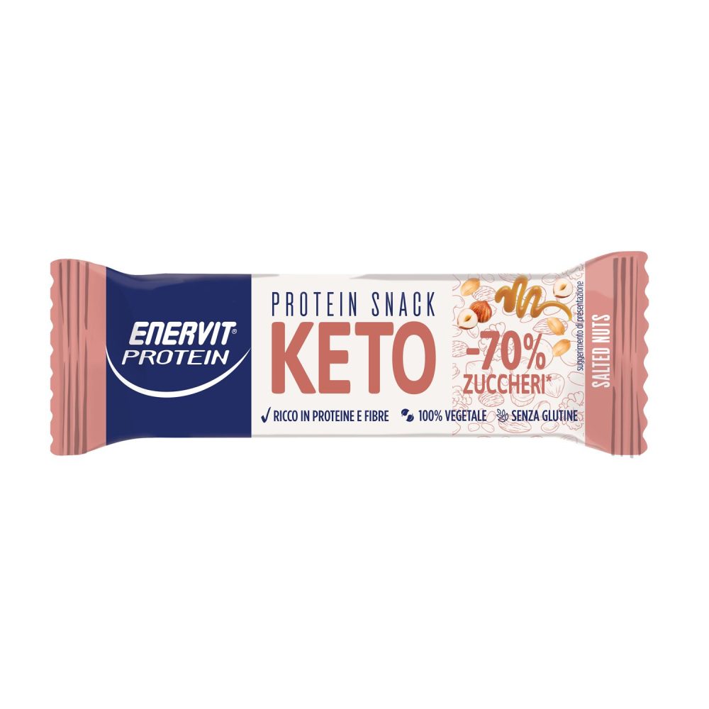 Enervit® Protein Snack Keto Gesalzene Nüsse