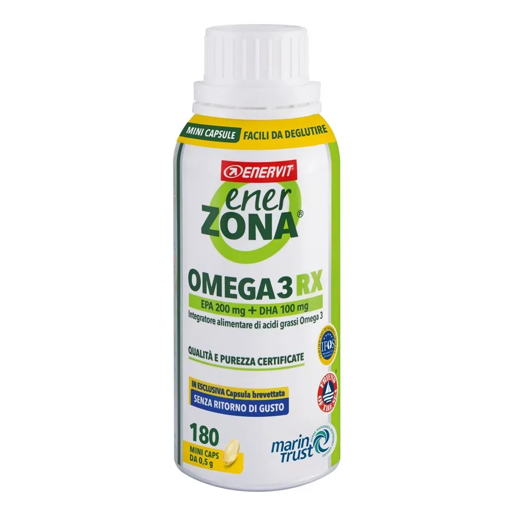 Enervit® EnerZONA Omega 3RX EPA 200 mg + DHA 100 mg 180 Minikapseln da 0,5 g