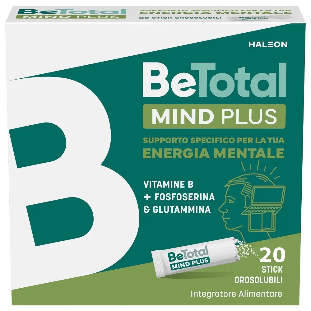 Be Total Mind Plus mit den B-Vitaminen Phosphoserin und Glutamin