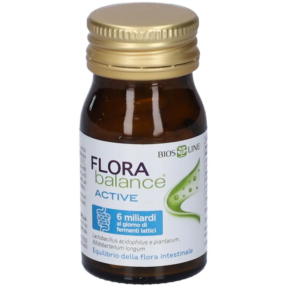 Bios Line Florabalance Active Intestinal Bacterial Flora Supplement