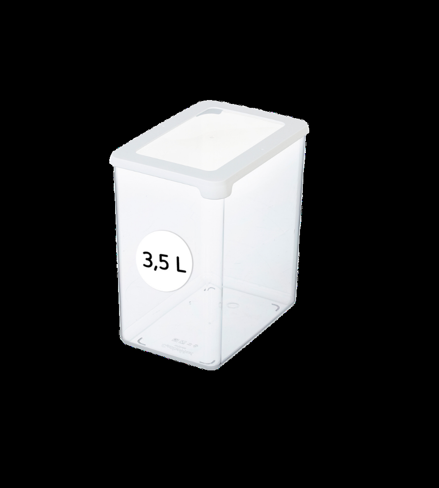 SmartStore Vorratsdosen Weiss - 18x12.5x20cm (3500ml)