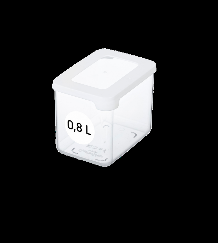 SmartStore Vorratsdosen Weiss - 12.5x9x10cm (800ml)