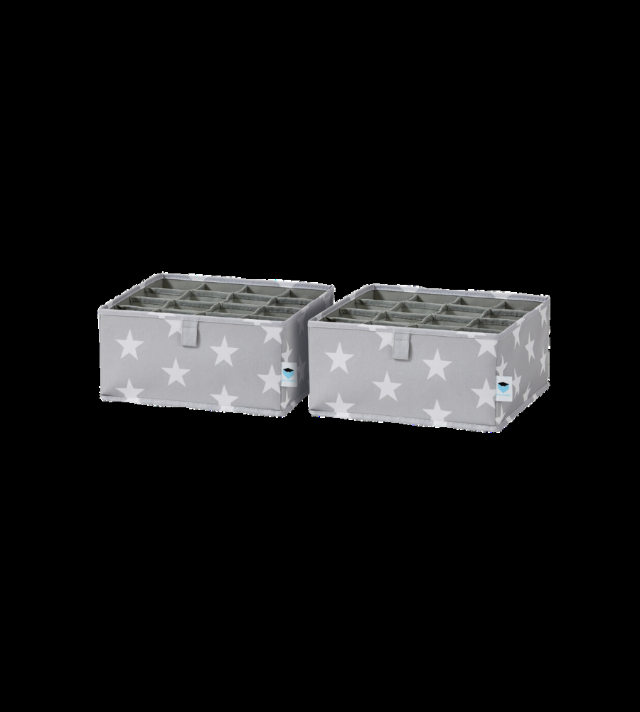 STAR Organizer 16 Fächer Grau - Set 2 Stk