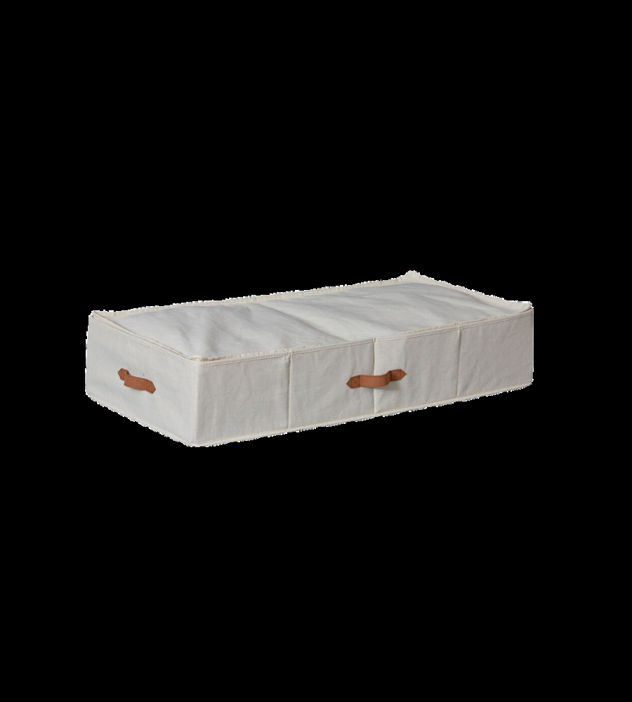 PREMIUM Aufbewahrungsbox Beige - Unterbett-Lagerung