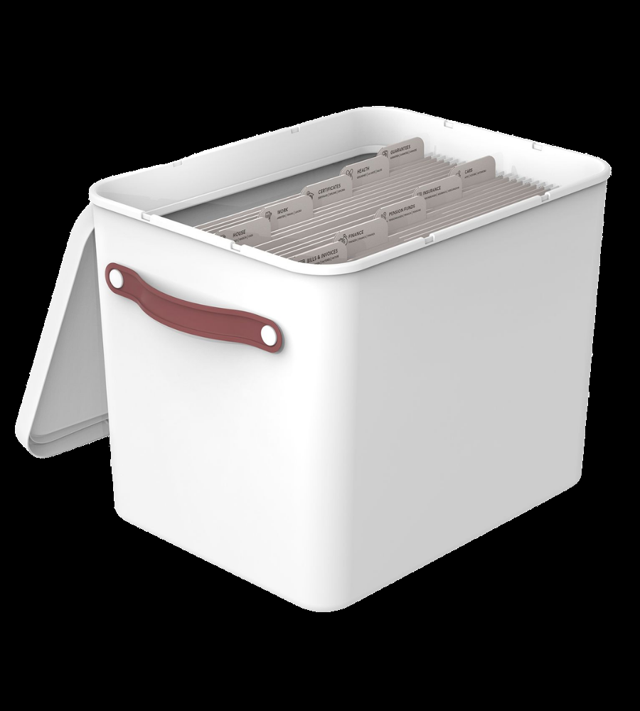 MY PAPER Hängeregister-Box - Weiss