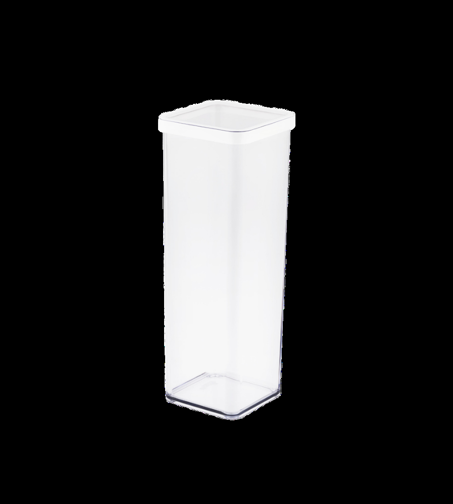 LOFT Vorratsdose Weiss - 10x10x28.5cm (2L)