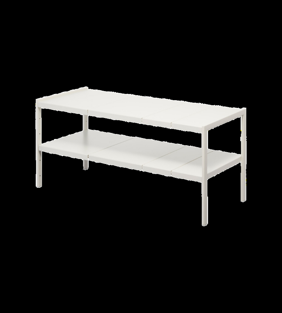 Yamazaki - TOWER Regal ausziehbar   Weiss, One Size