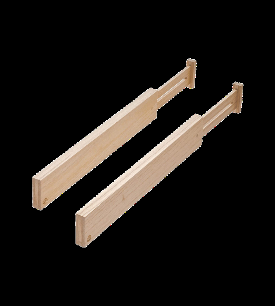 ECO - Schubladenteiler WOOD niedrig - Set 2 Stk.