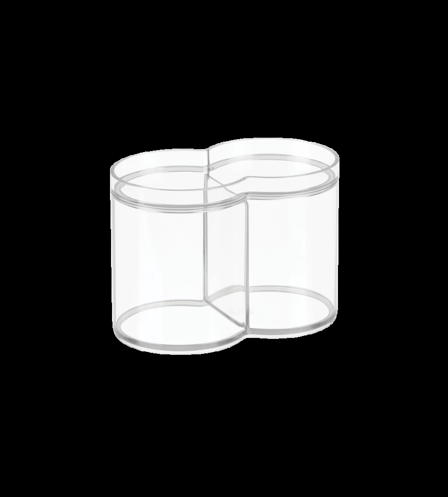 CLARITY - Kosmetik Organizer KLAR - mit Deckel