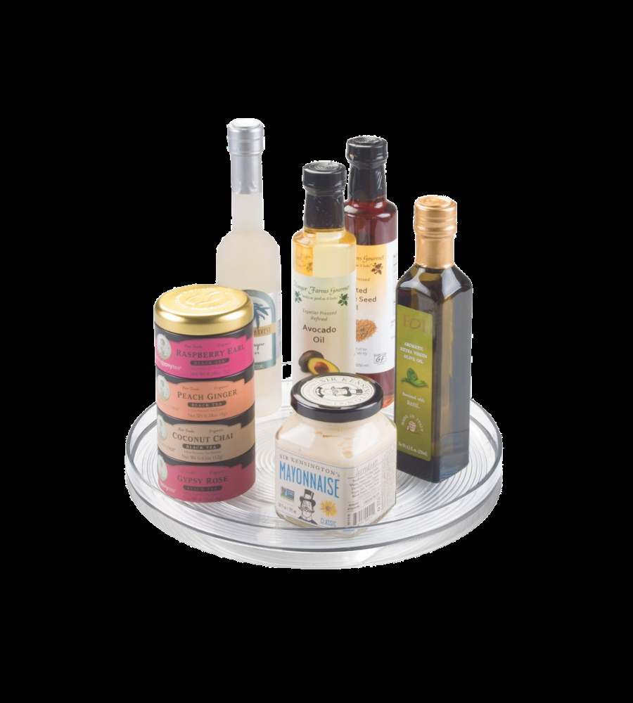 LINUS - Drehteller Lazy Susan KLAR - 28cm x 4.5cm