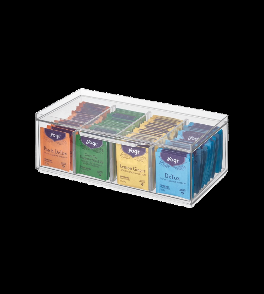 CRISP - Aufbewahrungsbox Tee KLAR