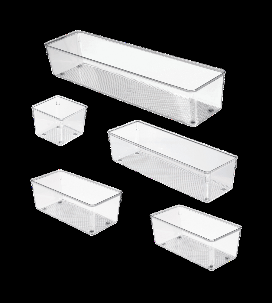 Schubladen Organizer-Set LINUS - HOCH (5-teilig)