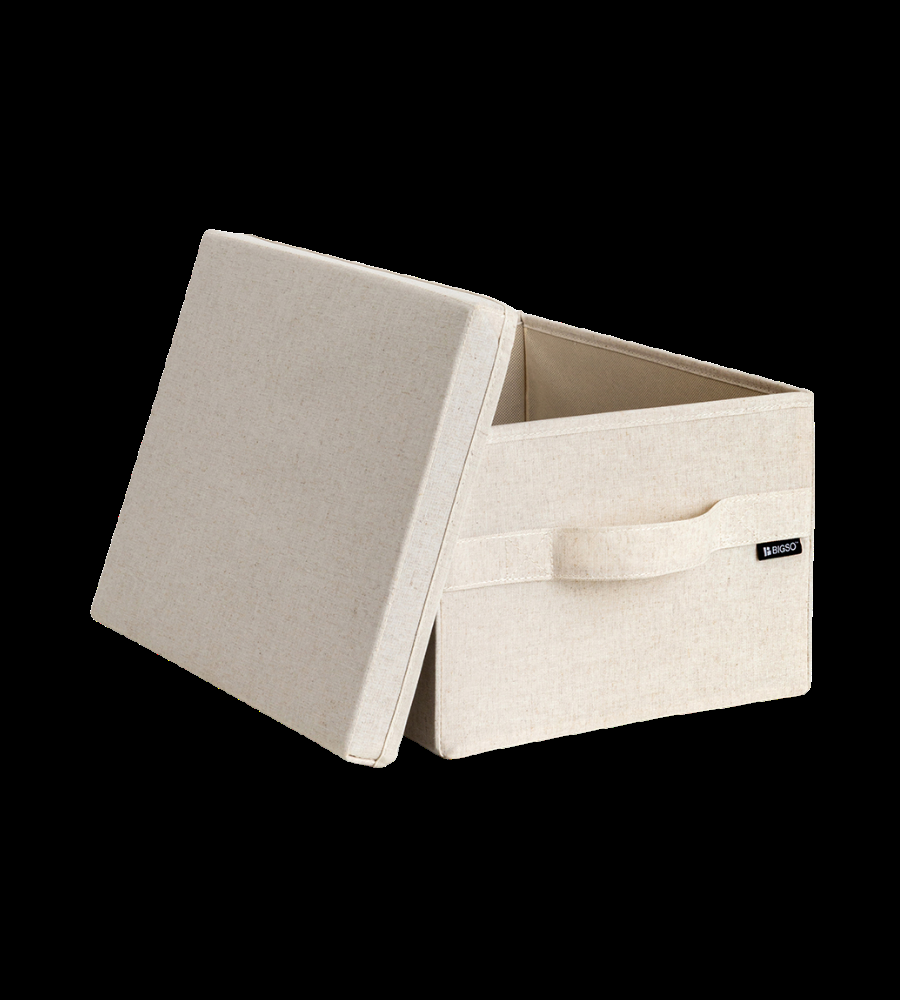 SOFT ll Aufbewahrungsbox Beige S - 36x27x19cm