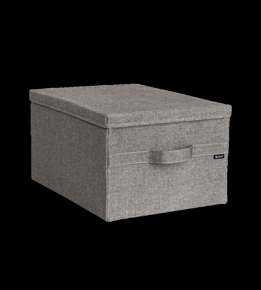 SOFT ll Aufbewahrungsbox Grau L - 46x36x25cm