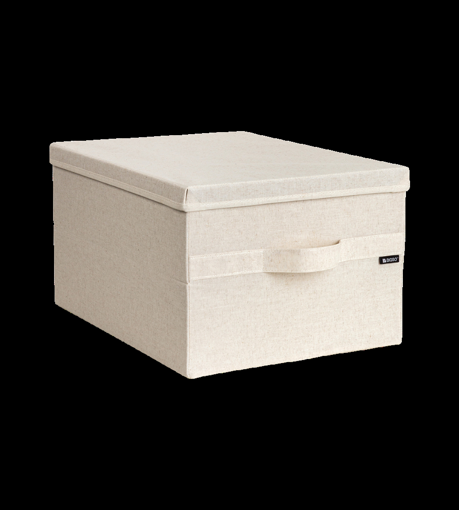 SOFT ll Aufbewahrungsbox Beige L - 46x36x25cm