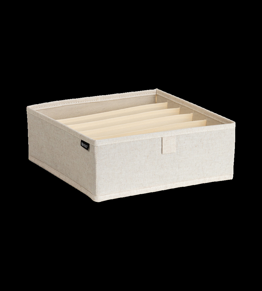 SOFT ll Organizer Beige - 6 Fächer breit