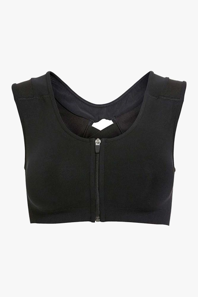 AlignMe Interactive Posture BH - ZIPPER - Schwarz