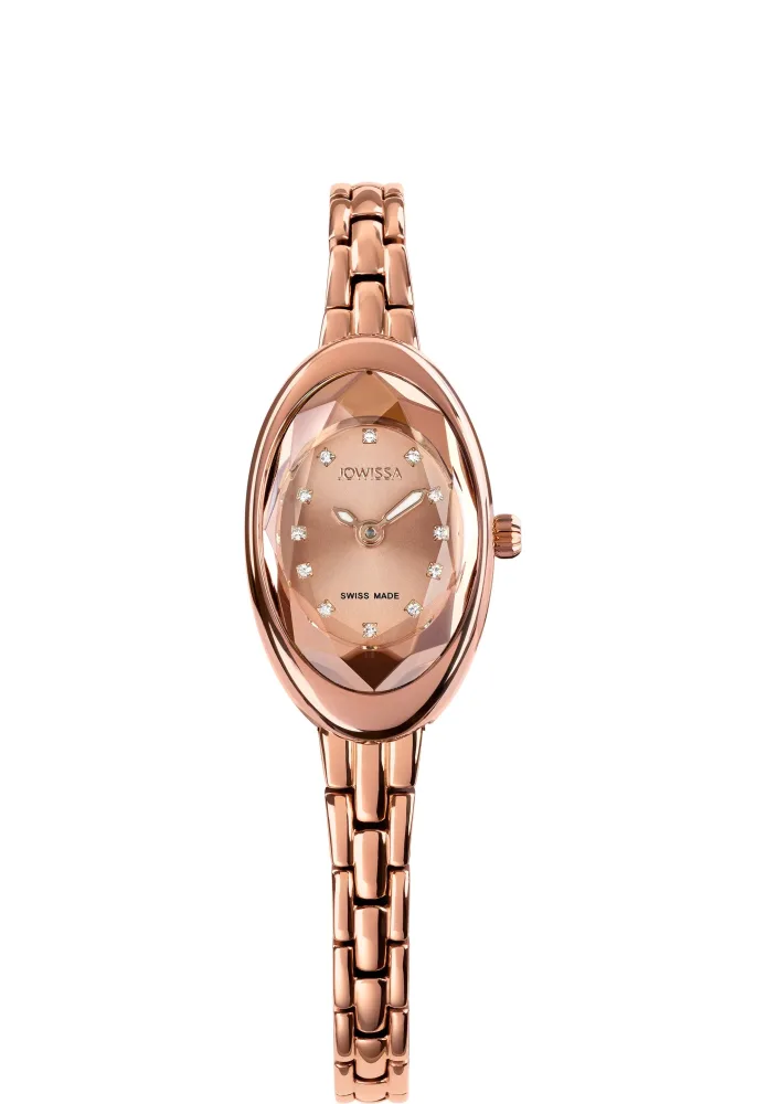 Facet Oval Petite Schweizer Schmuckuhr J5.892.XS