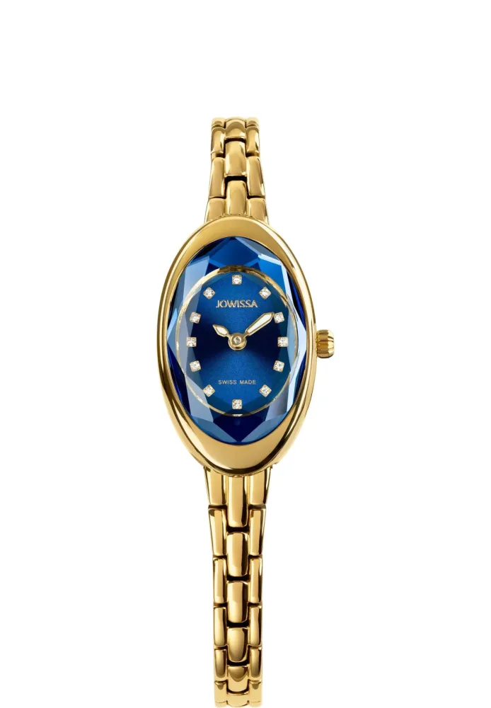 Facet Oval Petite Schweizer Schmuckuhr J5.897.XS