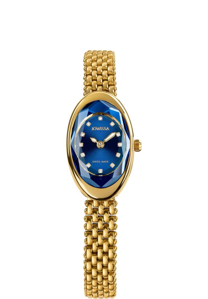 Facet Oval Petite Schweizer Schmuckuhr J5.901.XS
