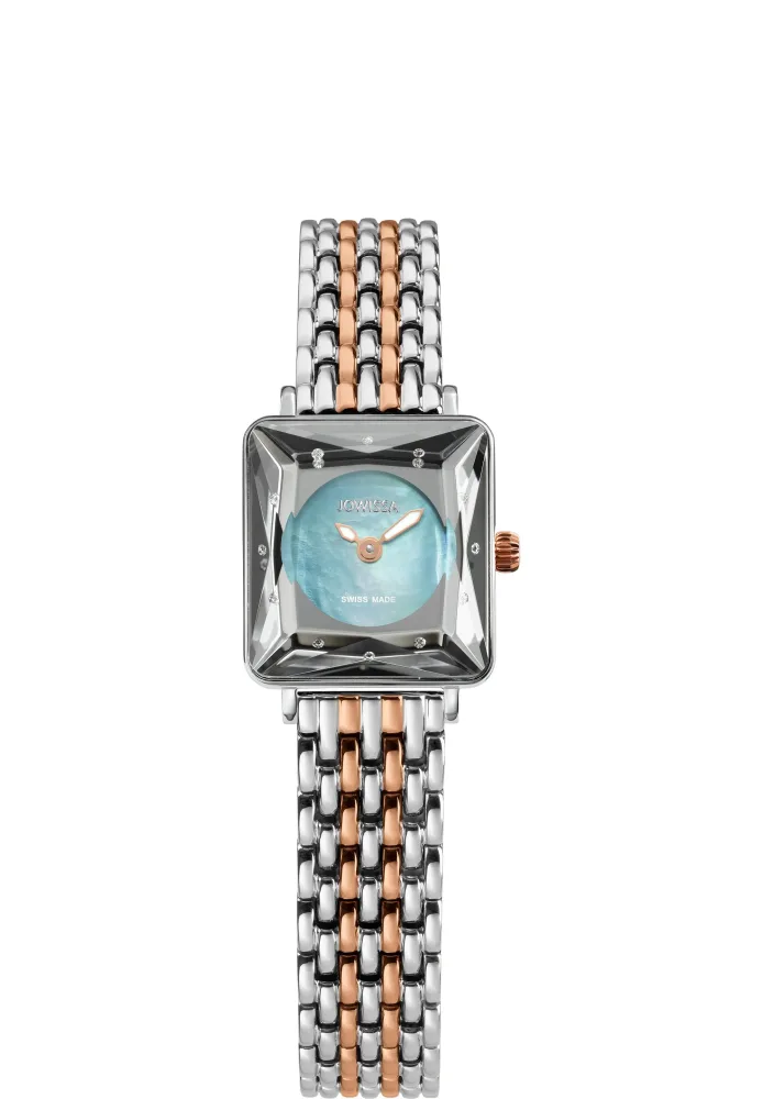 Facet Princess Petite Rechteckige Damenuhr J8.106.XS