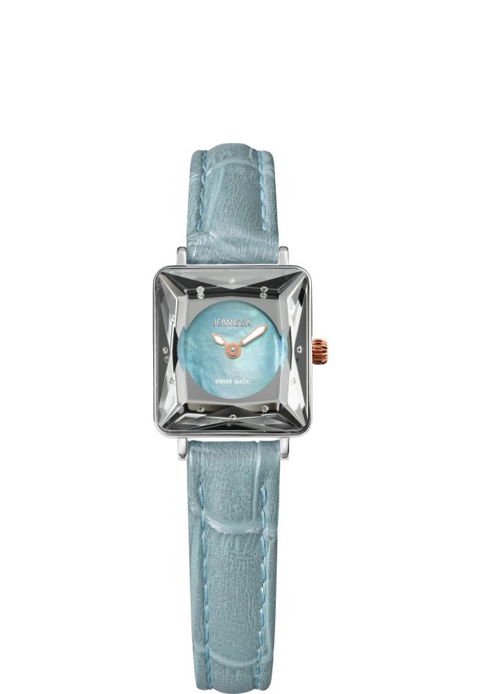 Facet Princess Petite Rechteckige Damenuhr J8.107.XS