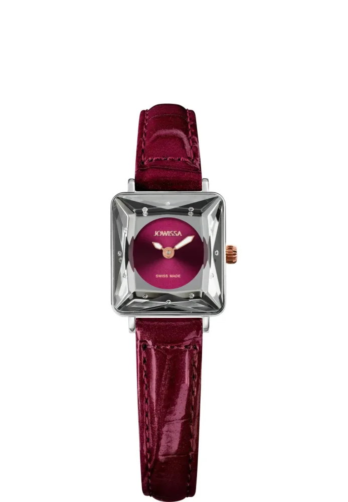 Facet Princess Petite Rechteckige Damenuhr J8.109.XS