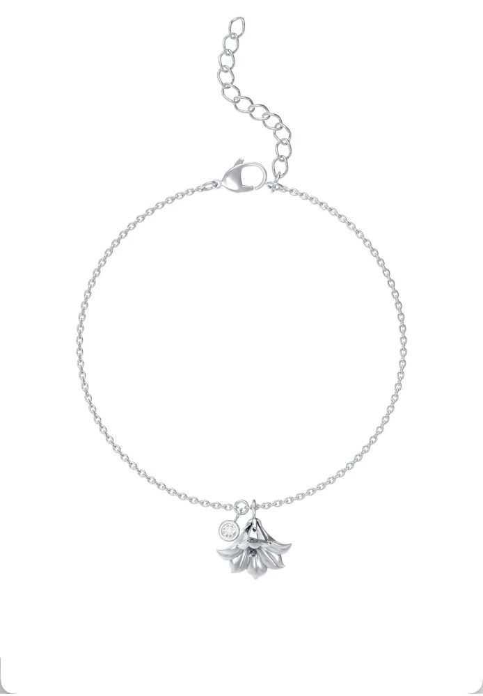 Enzian Armband mit Anhänger JS.0223.A