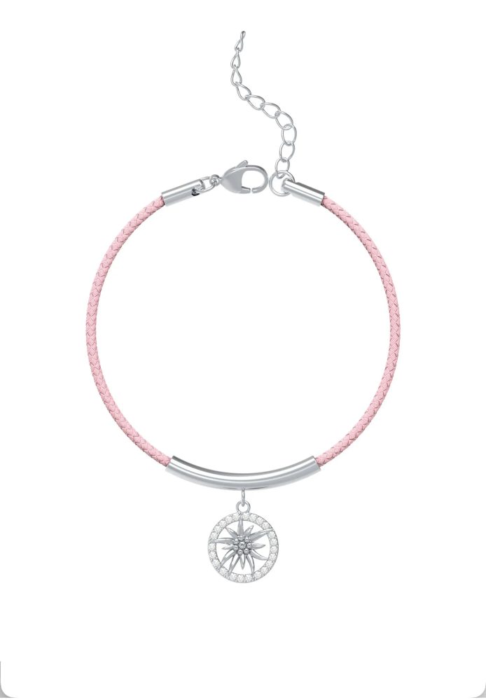 Edelweiss Armband mit Anhänger JS.0229.A