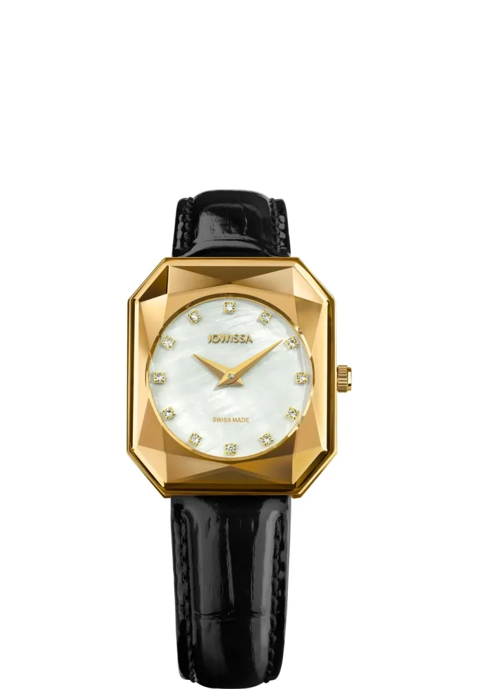 Facet Radiant Schweizer Damenuhr J8.792.M