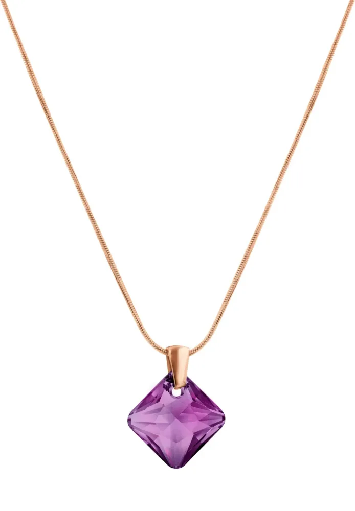 Facet Princess Halskette mit Anhänger JS.0031