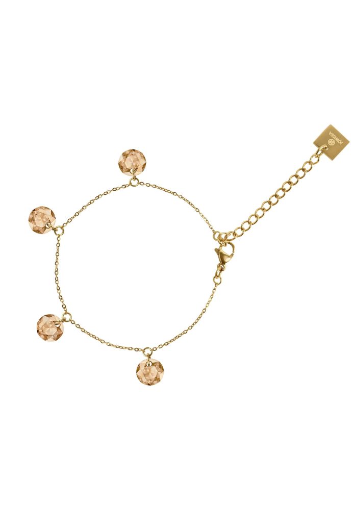 Facet Brilliant Armband mit Anhänger JS.0075
