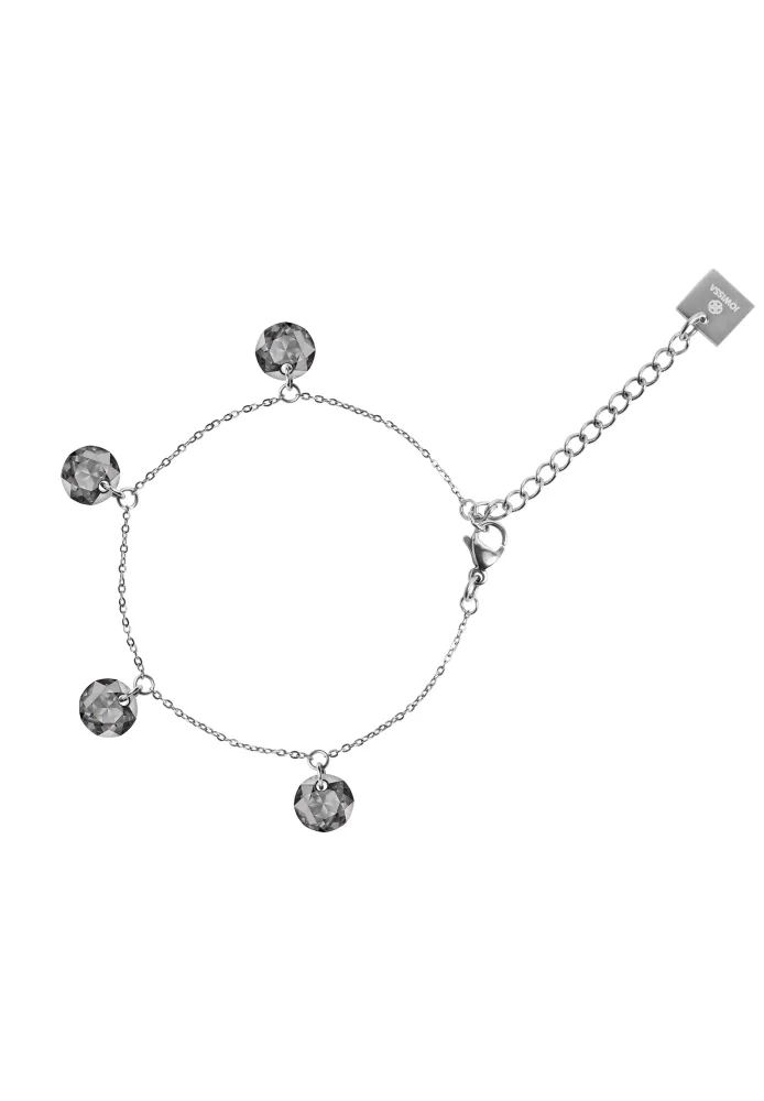 Facet Brilliant Armband mit Anhänger JS.0078